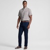 image:imageLands End Mens Short Sleeve Sail Rigger ShirtCarafeVintage Taupe Gingham