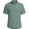 image:imageLands End Mens Short Sleeve Seersucker ShirtEucalyptus