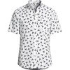 image:imageLands End Mens Short Sleeve Seersucker ShirtLunar NavyWhiteLobsters