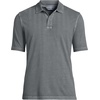 image:imageLands End Mens Short Sleeve Sun Faded Super T PoloDark Gray Sky Garment Dye