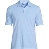 image:imageLands End Mens Short Sleeve Sun Faded Super T PoloPowder Blue Garment Dye