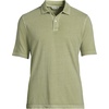 image:imageLands End Mens Short Sleeve Sun Faded Super T PoloPrairie Sage Garment Dye
