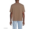 image:imageLands End Mens Short Sleeve SuperT Crew Relaxed Fit TeeDark Jute Brown