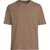 image:imageLands End Mens Short Sleeve SuperT Crew Relaxed Fit TeeDark Jute Brown