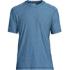 image:imageLands End Mens Short Sleeve Swim Tee Rash GuardEvening Blue Heather
