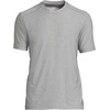 image:imageLands End Mens Short Sleeve Swim Tee Rash GuardGray Heather