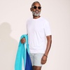 image:imageLands End Mens Short Sleeve Swim Tee Rash GuardWhite