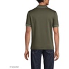 image:imageLands End Mens Short Sleeve Tipped Welt Pocket AmericanGrown Supima Cotton PoloForest Moss