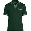 image:imageLands End Mens Short Sleeve Tipped Welt Pocket AmericanGrown Supima Cotton PoloPine Valley