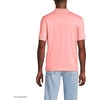 image:imageLands End Mens Short Sleeve Tipped Welt Pocket AmericanGrown Supima Cotton PoloSunset Coral Pink