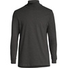 image:imageLands End Mens SuperT Cotton TurtleneckDark Charcoal Heather