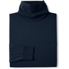 image:imageLands End Mens SuperT Cotton TurtleneckRadiant Navy