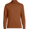 image:imageLands End Mens SuperT Cotton TurtleneckRich Ginger Brown