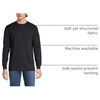 image:imageLands End Mens SuperT Long Sleeve TShirtBlack