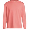 image:imageLands End Mens SuperT Long Sleeve TShirtCoral Clay