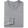 image:imageLands End Mens SuperT Long Sleeve TShirtGray Heather