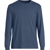 image:imageLands End Mens SuperT Long Sleeve TShirtNightfall Blue
