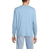 image:imageLands End Mens SuperT Long Sleeve TShirtOasis Blue