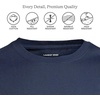 image:imageLands End Mens SuperT Long Sleeve TShirtRadiant Navy