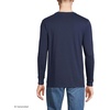 image:imageLands End Mens SuperT Long Sleeve TShirtRadiant Navy