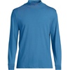image:imageLands End Mens SuperT Mock TurtleneckBlue Hyacinth