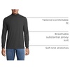 image:imageLands End Mens SuperT Mock TurtleneckDark Charcoal Heather