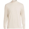 image:imageLands End Mens SuperT Mock TurtleneckFlax Heather