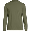 image:imageLands End Mens SuperT Mock TurtleneckRiver Stone Green