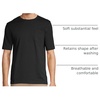 image:imageLands End Mens SuperT Short Sleeve TShirt with PocketBlack