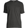 image:imageLands End Mens SuperT Short Sleeve TShirt with PocketDark Charcoal Heather