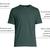 image:imageLands End Mens SuperT Short Sleeve TShirt with PocketDeep Woodland Green