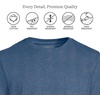 image:imageLands End Mens SuperT Short Sleeve TShirt with PocketNautical Blue Heather