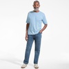image:imageLands End Mens SuperT Short Sleeve TShirt with PocketOasis Blue