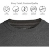 image:imageLands End Mens SuperT Short Sleeve TShirtDark Charcoal Heather
