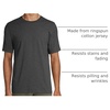 image:imageLands End Mens SuperT Short Sleeve TShirtDark Charcoal Heather