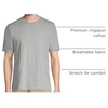 image:imageLands End Mens SuperT Short Sleeve TShirtGray Heather