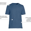 image:imageLands End Mens SuperT Short Sleeve TShirtNautical Blue Heather