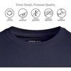image:imageLands End Mens SuperT Short Sleeve TShirtRadiant Navy