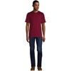 image:imageLands End Mens SuperT Short Sleeve TShirtRich Burgundy