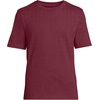 image:imageLands End Mens SuperT Short Sleeve TShirtRich Burgundy Heather