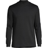 image:imageLands End Mens Supima Cotton Mock TurtleneckBlack