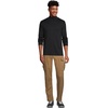image:imageLands End Mens Supima Cotton Mock TurtleneckBlack