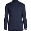 image:imageLands End Mens Supima Cotton Mock TurtleneckRadiant Navy