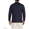 image:imageLands End Mens Supima Cotton Mock TurtleneckRadiant Navy