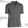 image:imageLands End Mens Supima Cotton Polo ShirtDark Charcoal Heather