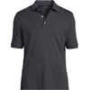 image:imageLands End Mens Supima Cotton Polo ShirtDark Charcoal Heather