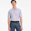 image:imageLands End Mens Supima Cotton Polo ShirtFrench Purple Heather
