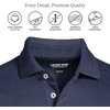image:imageLands End Mens Supima Cotton Polo ShirtRadiant Navy