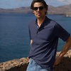 image:imageLands End Mens Supima Cotton Polo ShirtRadiant Navy