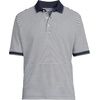image:imageLands End Mens Supima Cotton Polo ShirtRadiant Navy Double Stripe